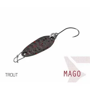 Блесна колеблющаяся Delphin MAGO Spoon / 2,0g - TROUT