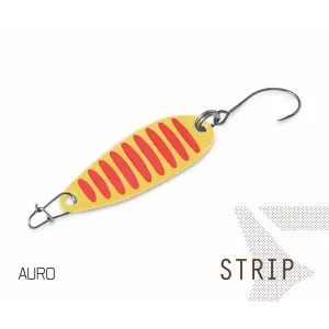 Блесна колеблющаяся Delphin STRIP Spoon / 2,0g - AURO