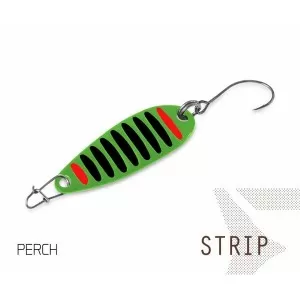 Блесна колеблющаяся Delphin STRIP Spoon / 2,0g - PERCH