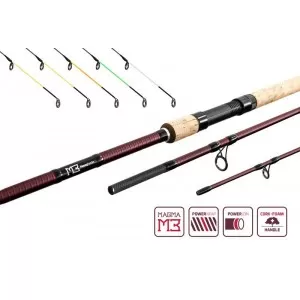 Удилище фидерное Delphin MAGMA M3 Medium feeder 3+5 tips / 360cm - 120g