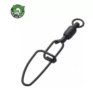 Вертлюг с застежкой MADCAT® Stainless Ball Bearing Swivel With Crosslock Snap - 3 шт.