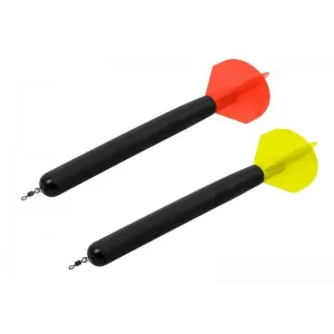 Маркерный поплавок Delphin MARKER Point / Red + Fluo Yellow - 2 шт.